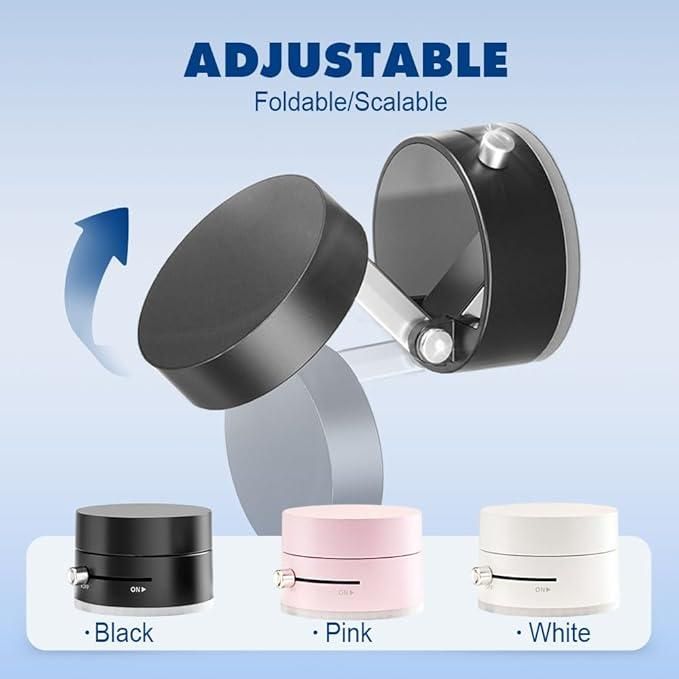 Vaccum Magnetic Phones Holder, Magnetic Car Phone Mount, Hands-Free Suction Cup Phones Holder for Car/Gym/Mirror/Shower, Car Mount Compatible with All Mobile