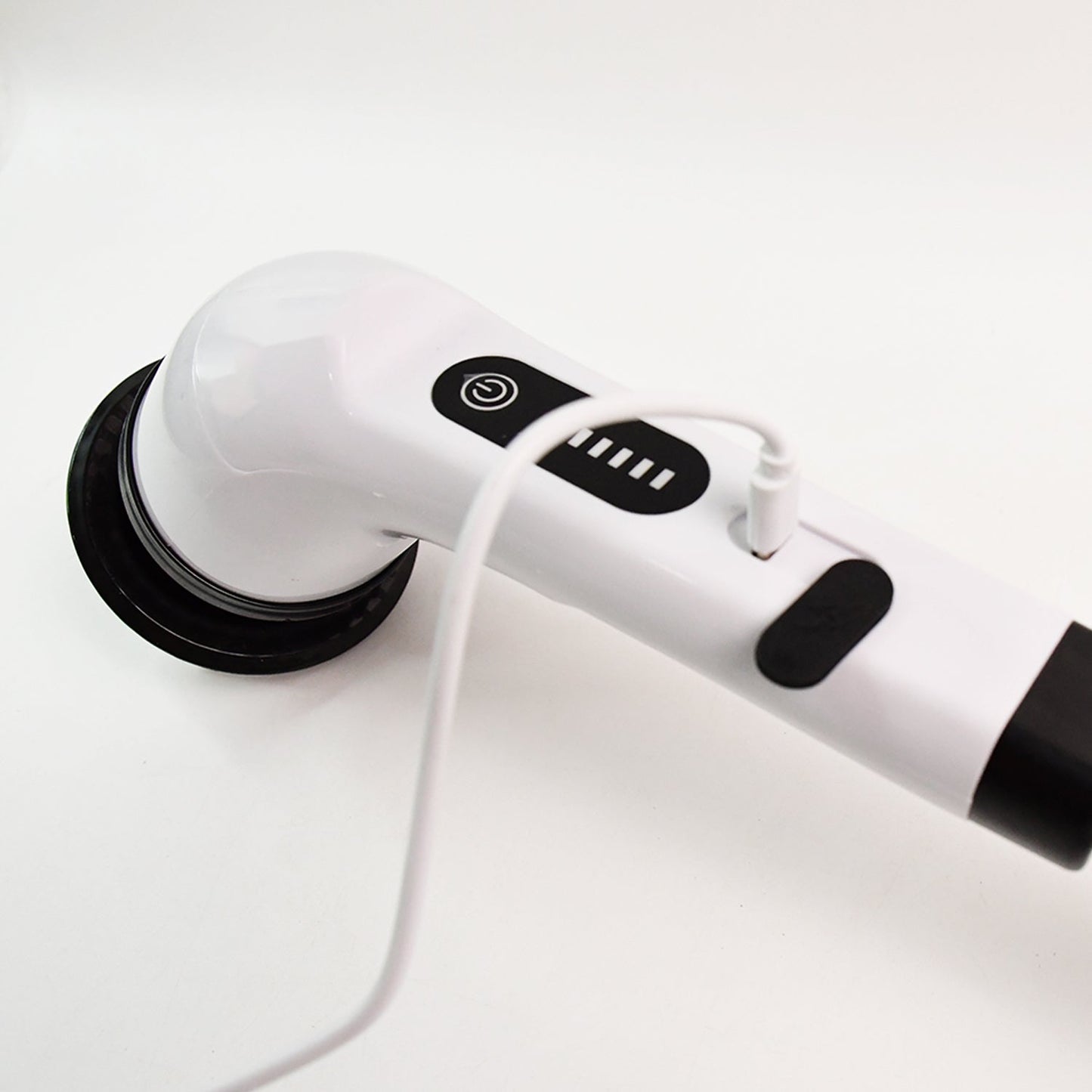 9-in-1 Electric Rechargeable Spin Scrubber Cleaning Brush with Extension Handle