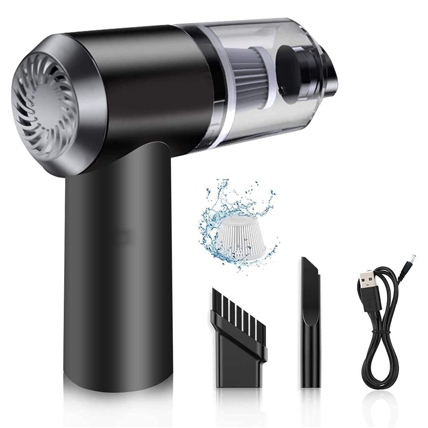 High-Power 3 -in-1 Wireless Car & Home Vacuum Cleaner and Blower – Portable, Rechargeable & Ultra-Lightweight