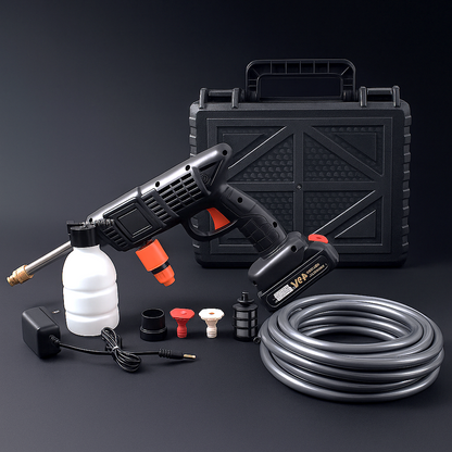 Rechargeable Car & Bike Washer Gun – High Pressure (48V)