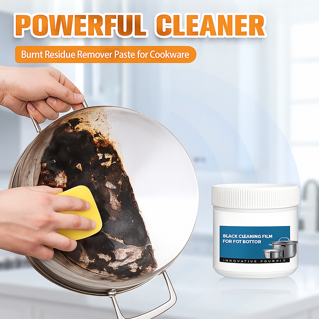 Powerful Burnt Residue Remover Paste for Cookware 100gm (Pack of 1)